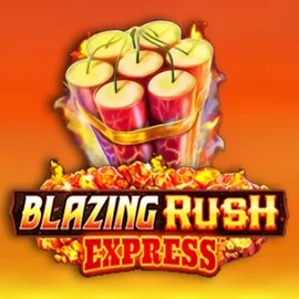 Blazing Rush Express logo – Slots by AreaVegas at Kingmaker Casino
