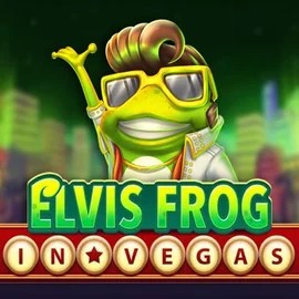 Elvis Frog In Vegas slot visual from BGAMING available on kingmakercasinos-es.com
