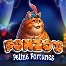 Fonzos Feline Fortunes slot icon by Pragmatic Play, available at Kingmaker Casino