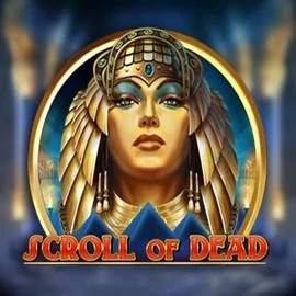 Slots logo of Scroll of Dead from Play'n GO at Kingmaker Casino