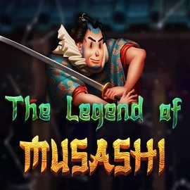 Official Slots logo: The Legend of Musashi by Peter & Sons at Kingmaker Casino