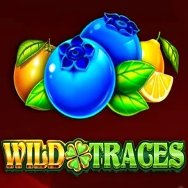 Wild Traces online game logo by Amusnet Interactive on kingmakercasinos-es.com
